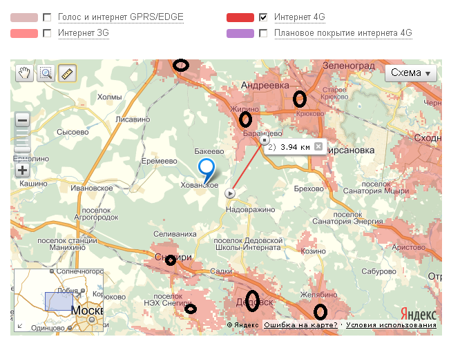 Карта покрытия мегафон саратов