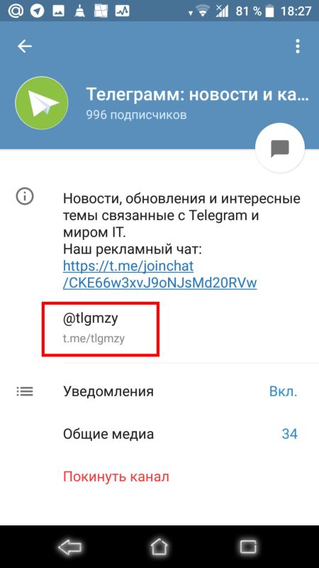 Как скопировать ссылку в telegram на разных устройствах