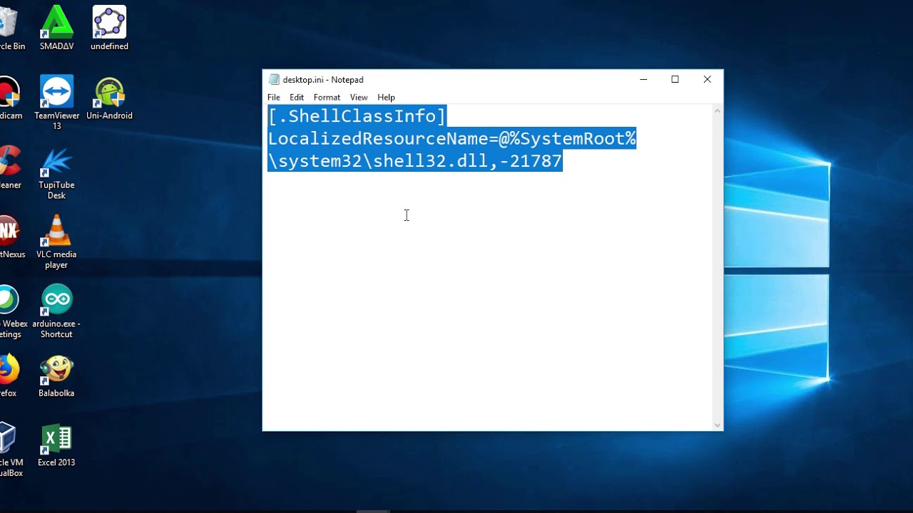 Desktop ini. %SYSTEMROOT%\system32\shell32.dll.