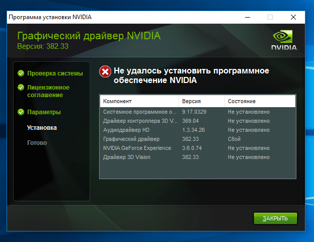 Почему не установиться nvidia. Как обновить драйвер нвидиа.