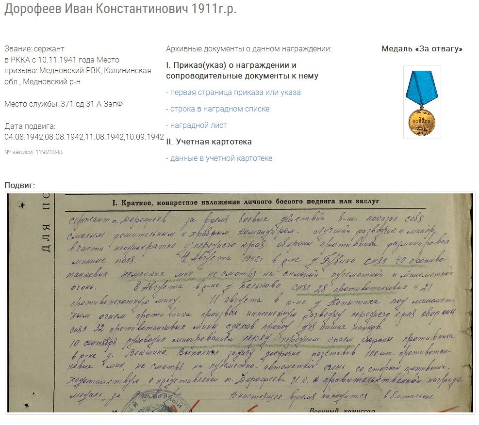 Подвиг народа сайт министерства обороны.