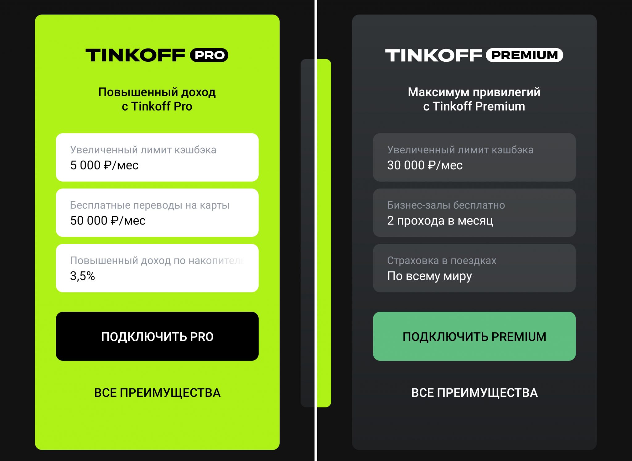 Карта tinkoff private