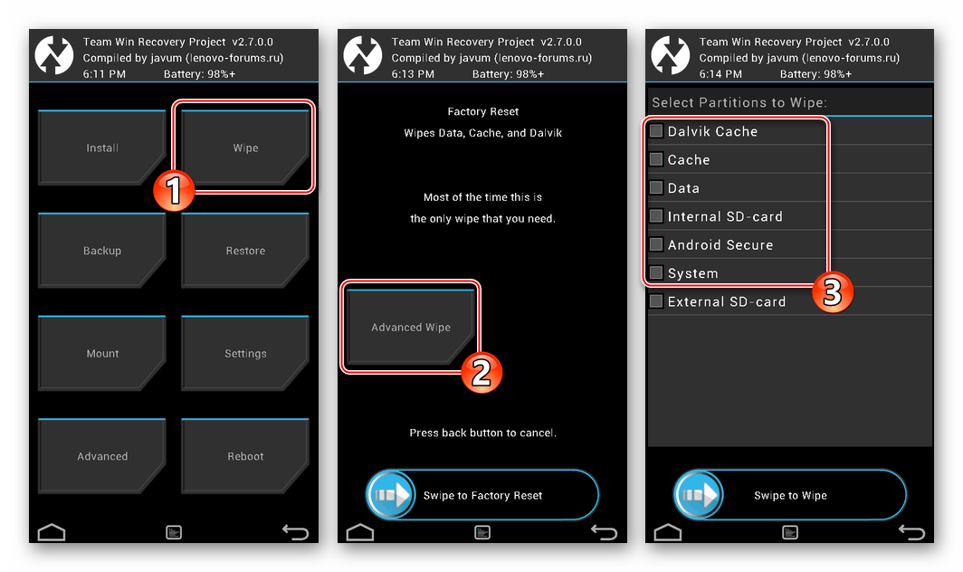 Скачать twrp recovery и установить на свой смартфон.