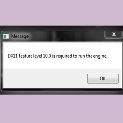 Dx11 feature. Ошибка dx11 feature Level 10.0 is required to Run the engine. Dx11 ошибка. DX 11 feature Level 10.0 is required Run the engine решение. Dx11 feature Level 10.0 is required to Run the engine.