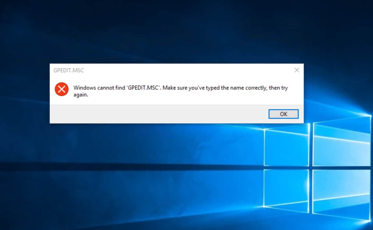 Как запустить gpedit msc на windows 10, если его не удается найти