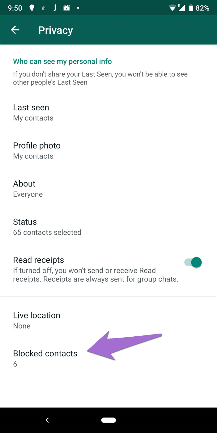как узнать что человек тебя заблокировал в whatsapp