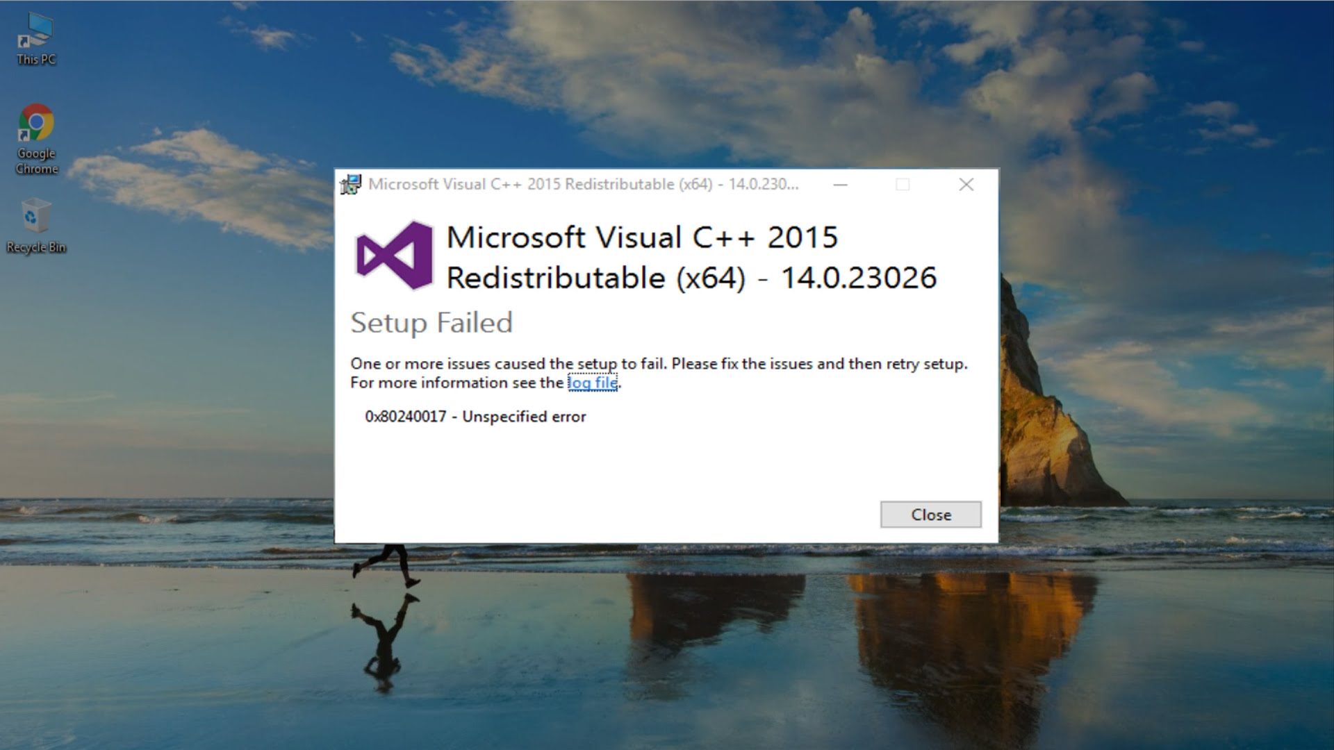 Visual c redistributable packages 2015. Microsoft Visual c++ 2015. 0x80240017 неопознанная ошибка Visual c++. Ошибка Visual c++. Microsoft Visual c Windows 7 x64.