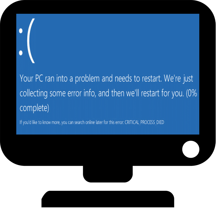 Critical service failed windows 10: как исправить ошибку