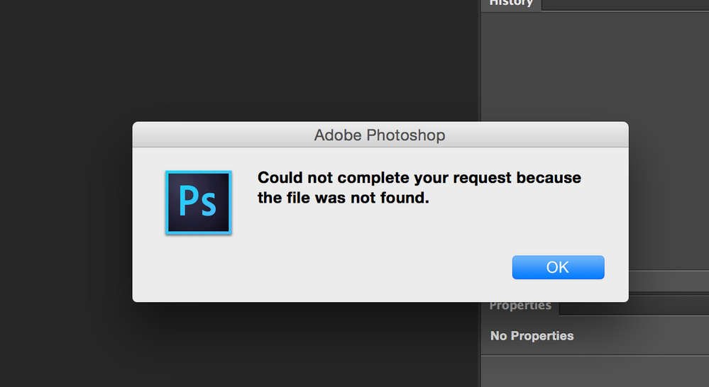 Невозможно выполнить запрос произошел программный сбой Photoshop. Photoshop "невозможно выполнить запрос".