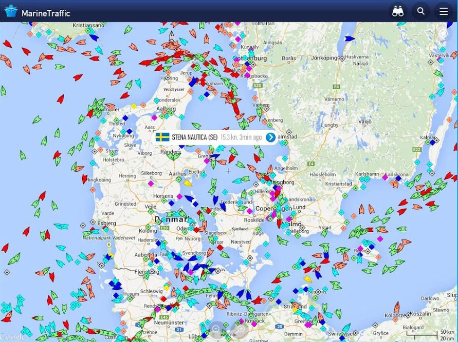 Marinetraffic com карта в реальном времени на русском языке