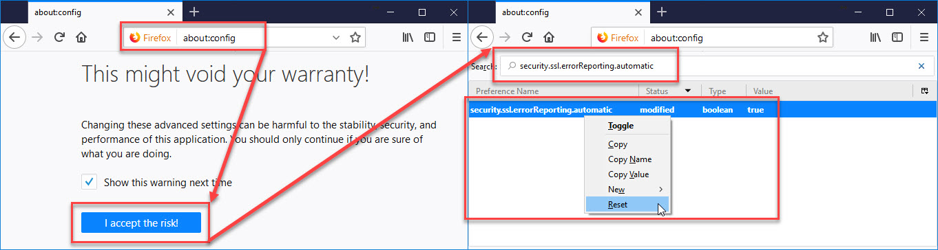 Как устранить ошибку с кодом "sec_error_unknown_issuer" на защищённых веб-сайтах | справка firefox