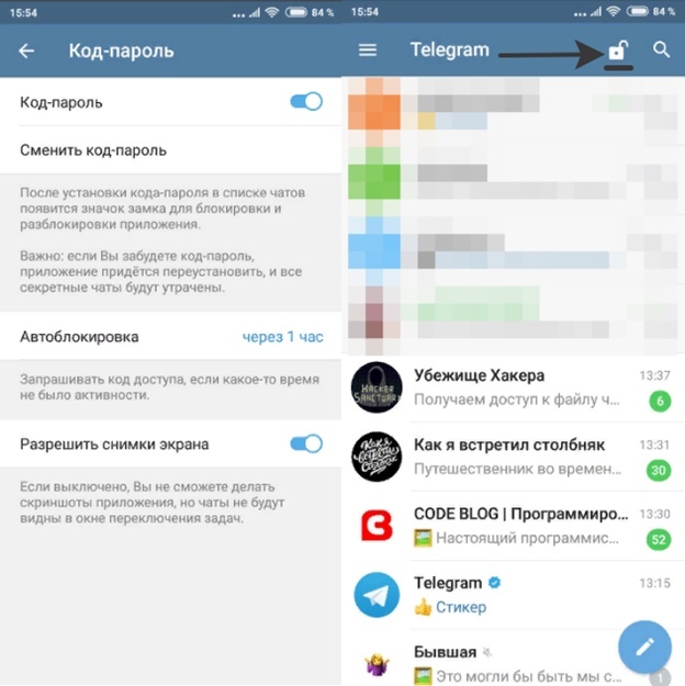 Как на Телеграм поставить пароль Как запаролить Телеграм на Android, iPhone или iPad, на компьютере Как восстановить или изменить код-пароль на смартфоне, на ПК