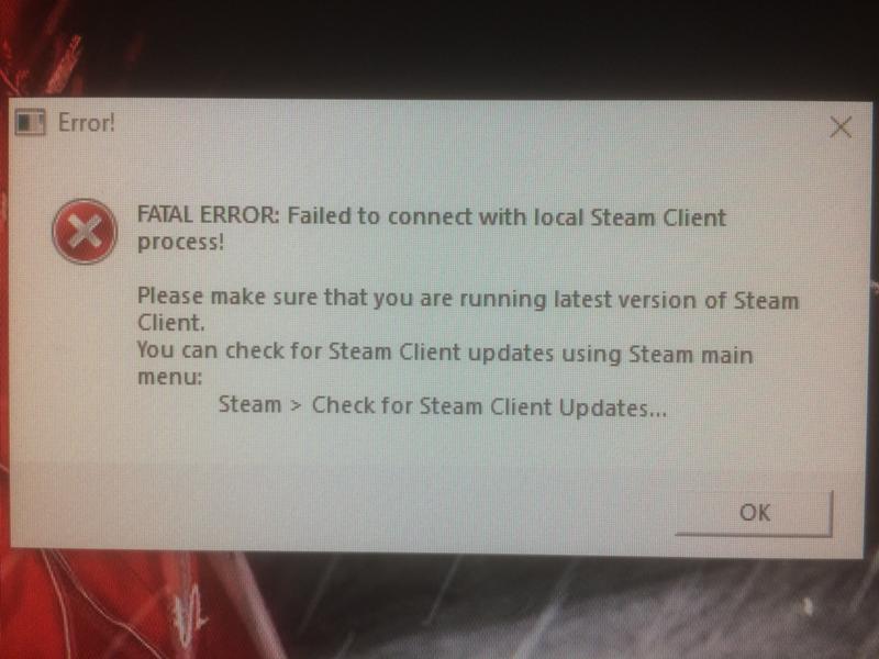 Fatal error failed to connect