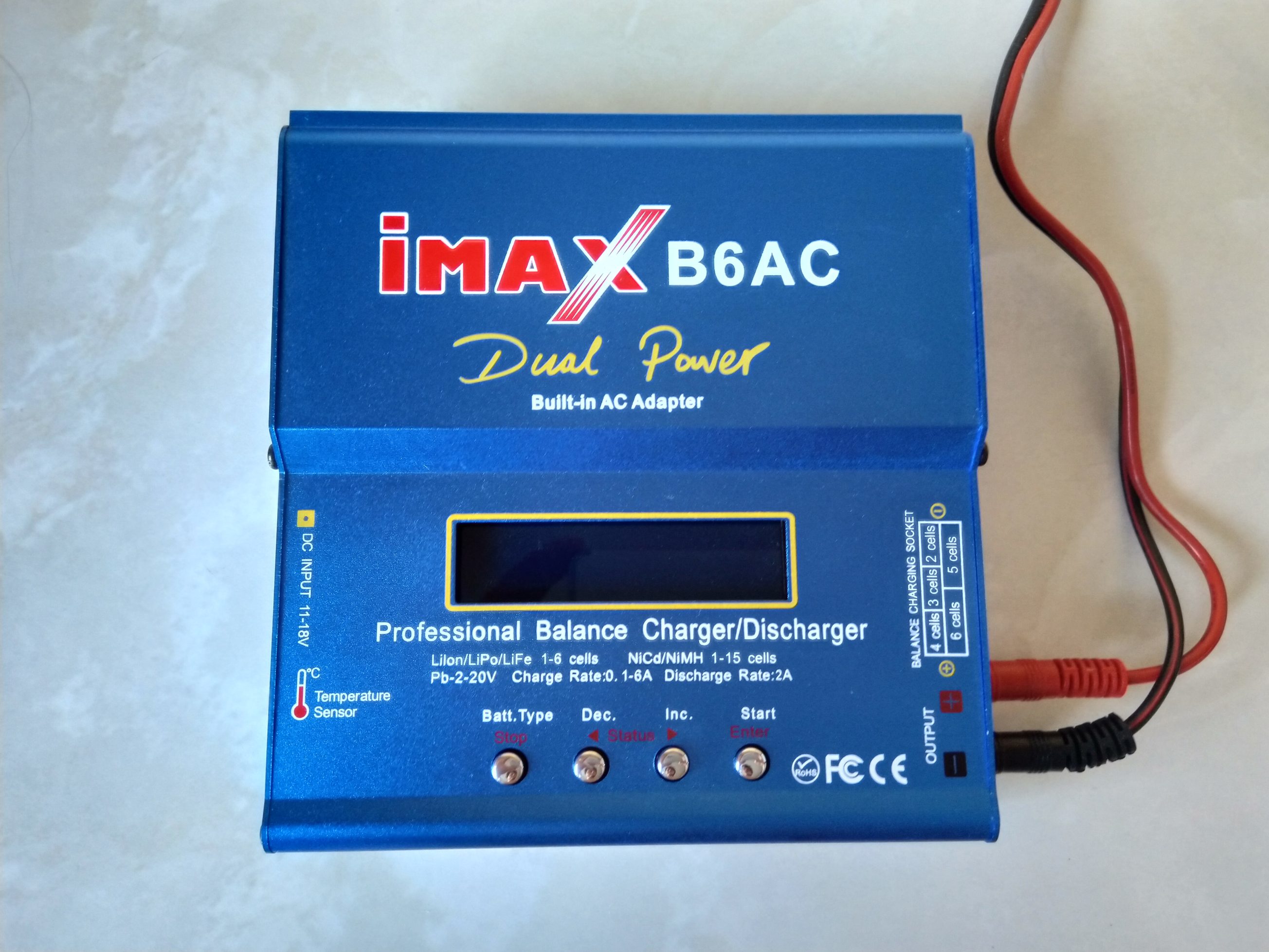 Принцип работы imax b6 для зарядки автомобильного аккумулятора