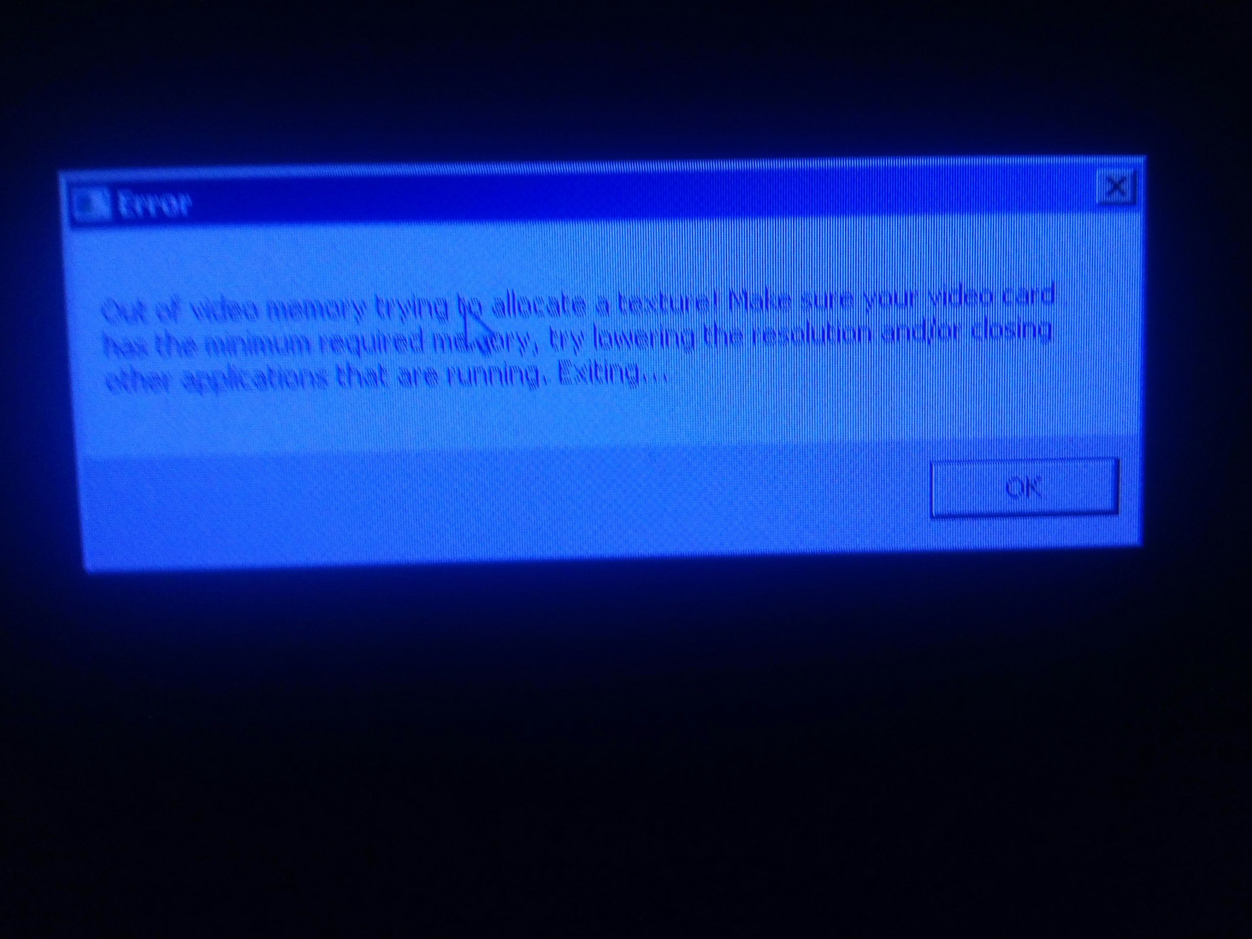 Top 5 fixes to "out of video memory trying to allocate a texture" [partition magic]