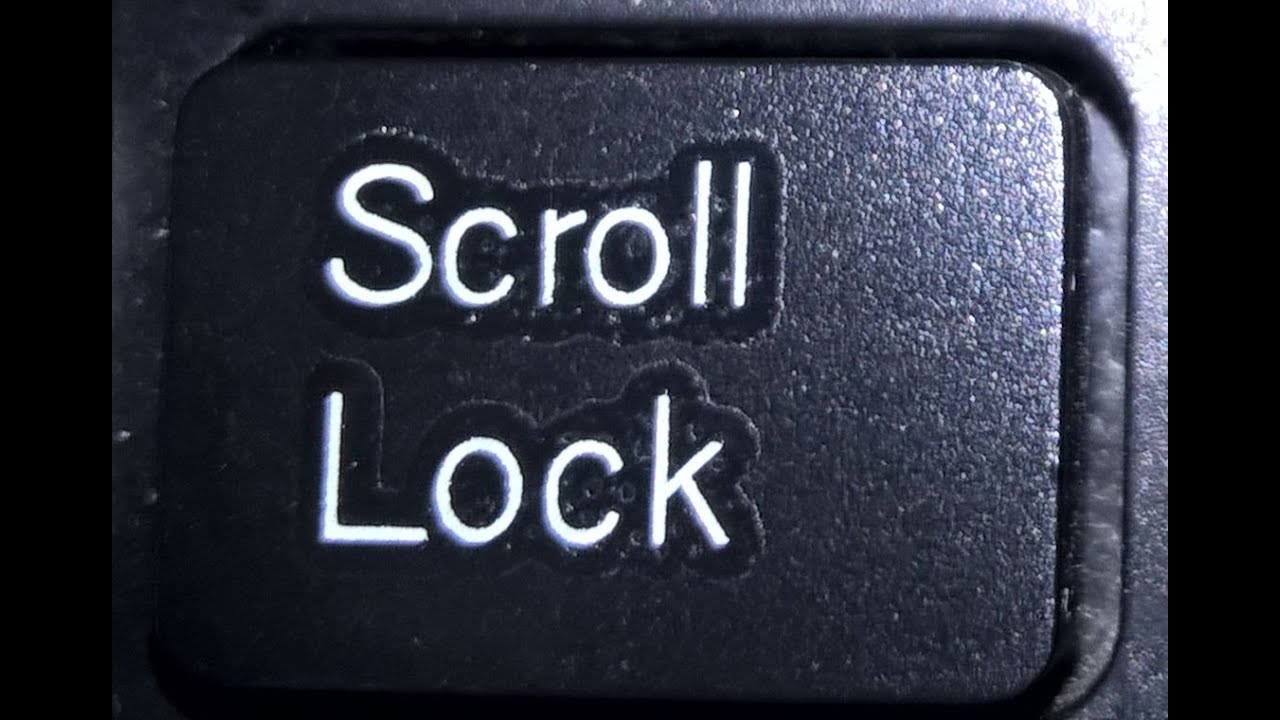 Scroll lock: что это за клавиша и зачем она нужна?