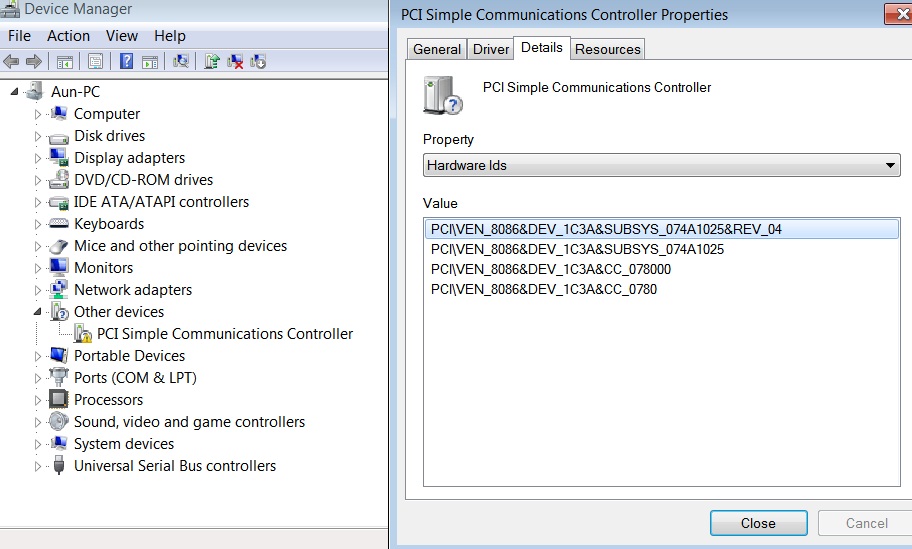 Скачать драйвер для pci-контроллер simple communications windows 7 64 bit > подружиться с компьютером