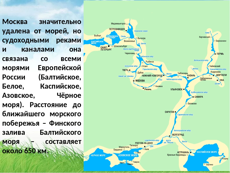Карта красного на волге