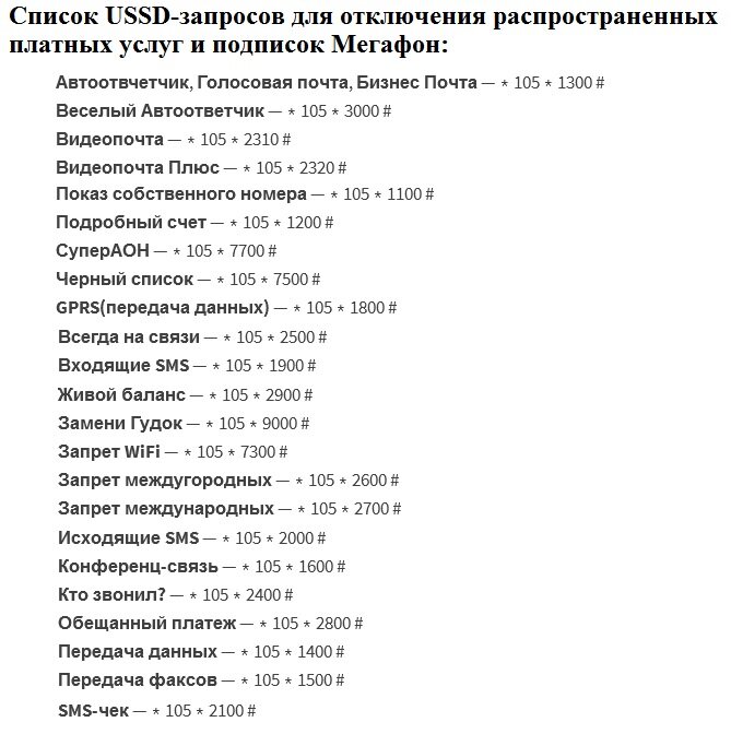 Как отключить гудок на мегафоне: все способы деактивации услуги