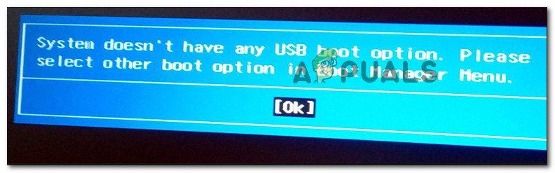 Как исправить ошибку «error legacy boot of uefi media»