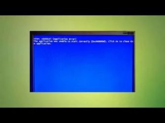 Stop c0000145 application error после обновления: ошибка с0000145