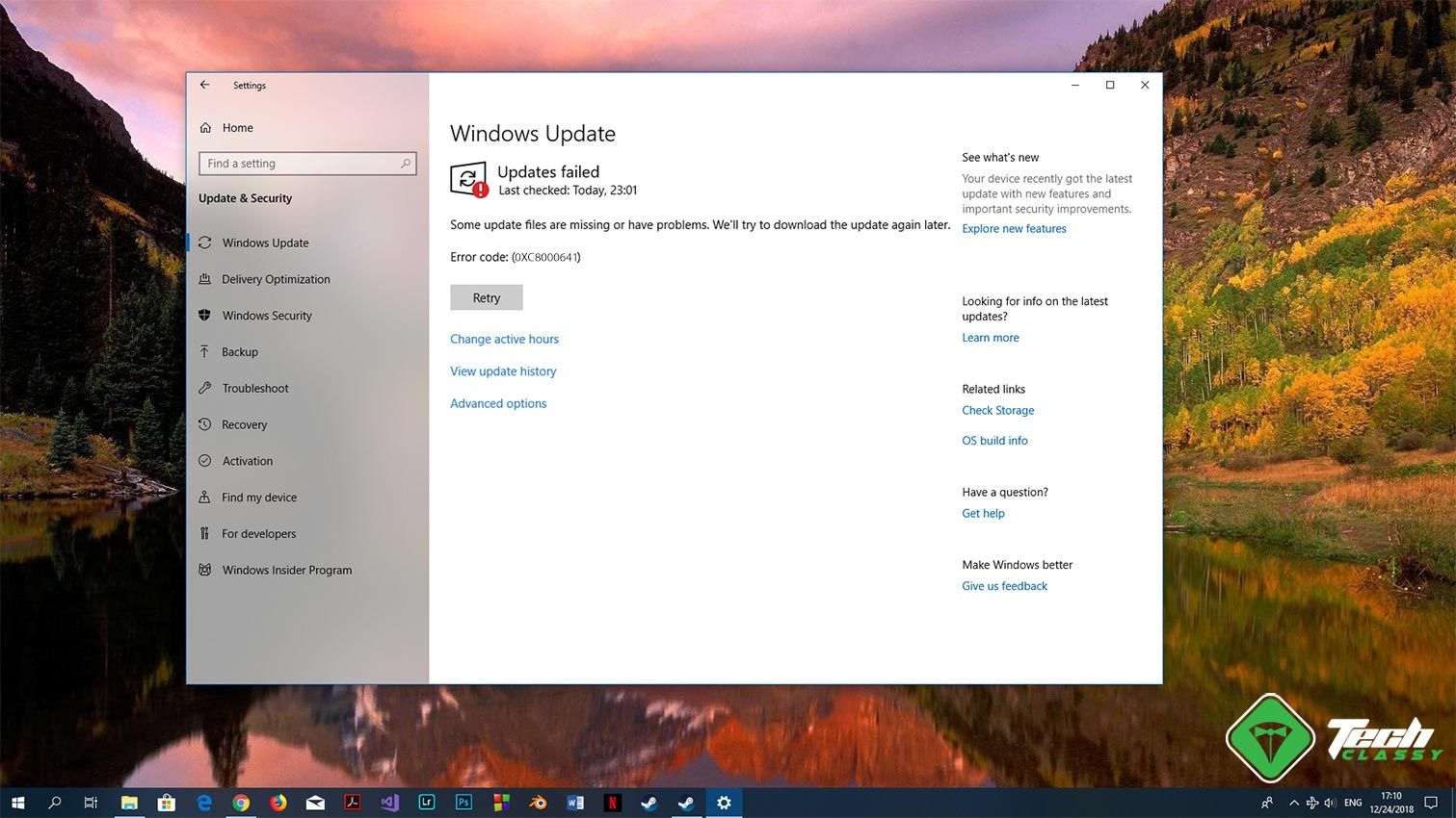 Ошибка 0x80070424 windows 10 - как исправить