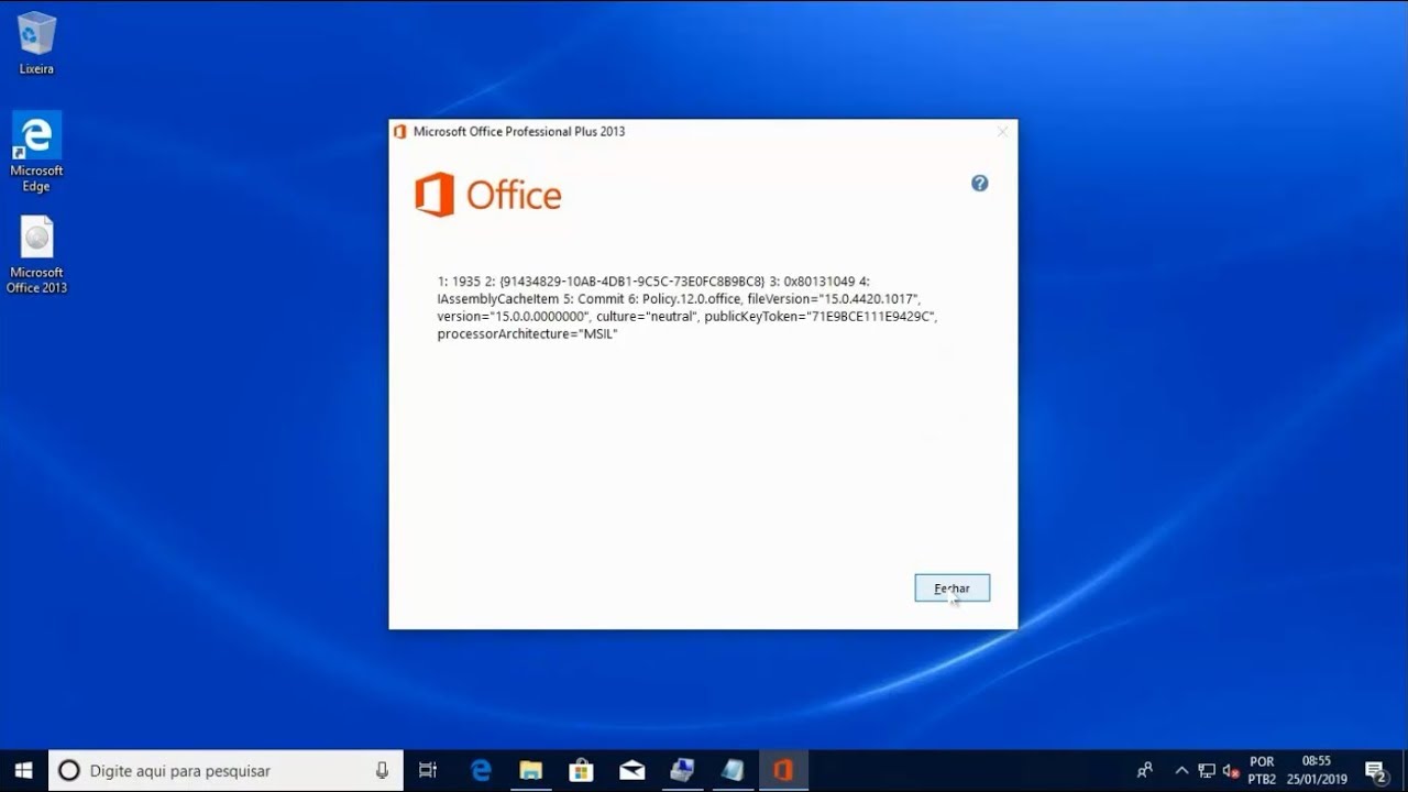 Ошибка установки 1704 для 64-разрядной версии microsoft office