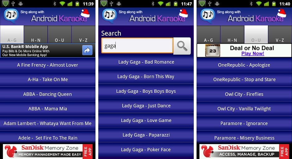 Лучшие караоке приложения для android