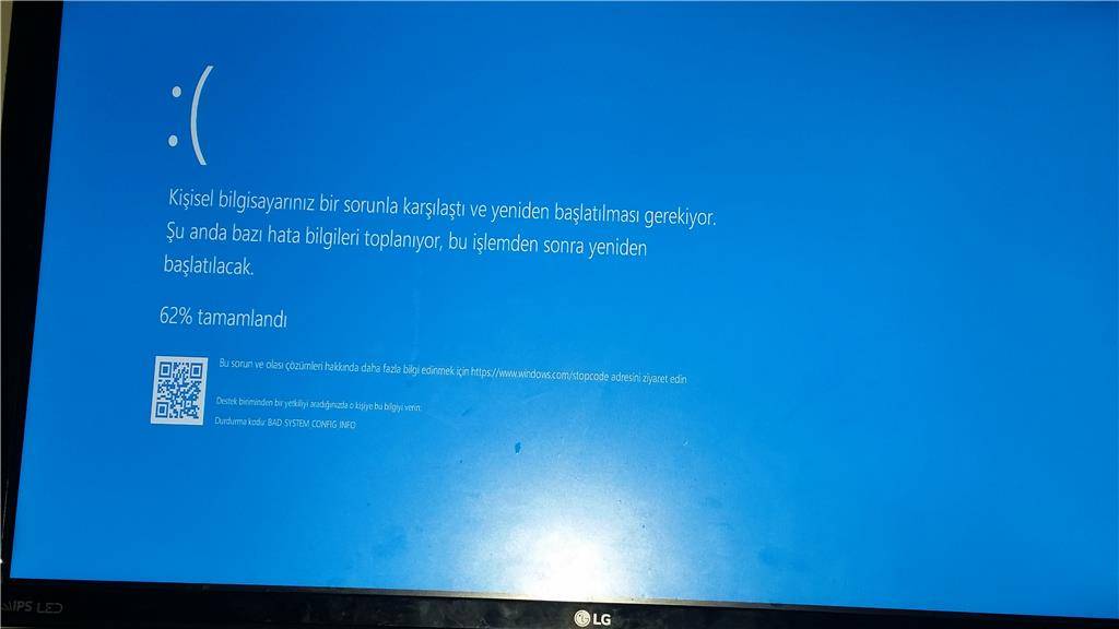 Bad system config info ошибка в windows 10