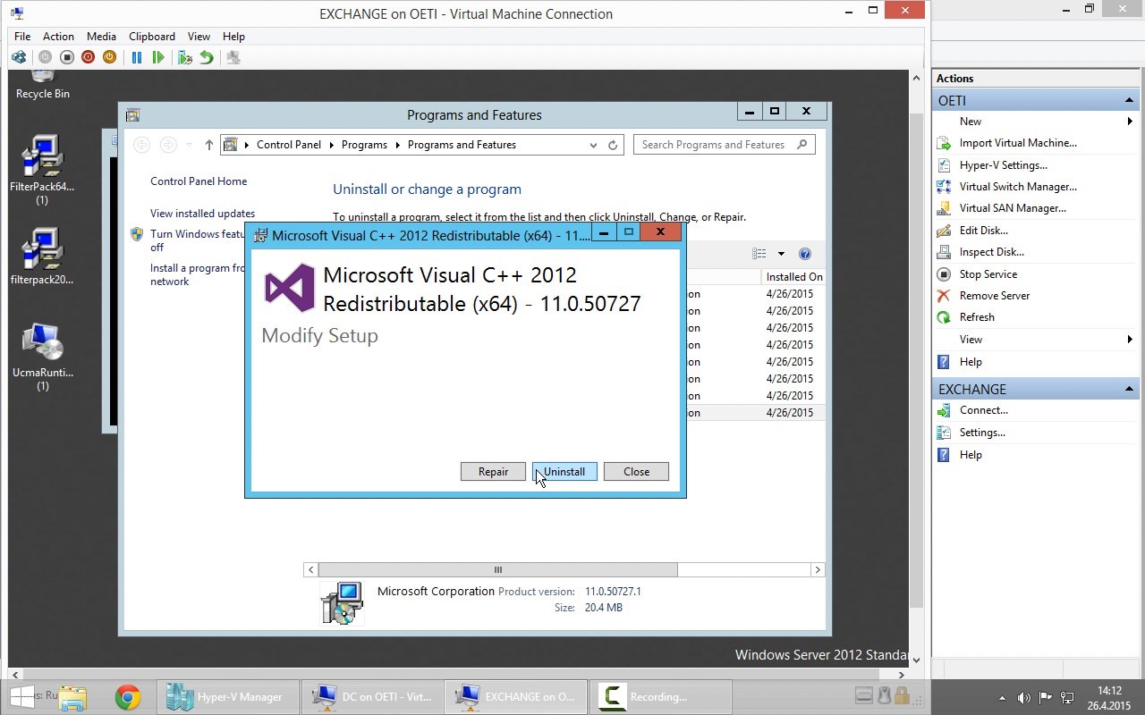 Как исправить ошибку 0x80240017 при установке visual c++