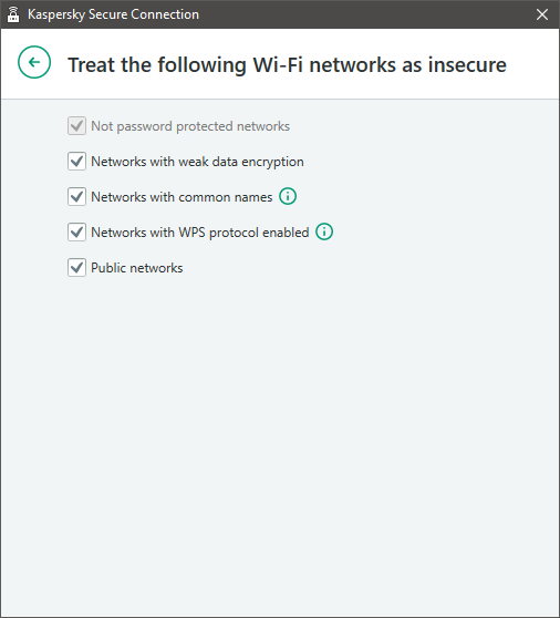 Kaspersky secure connectiоn