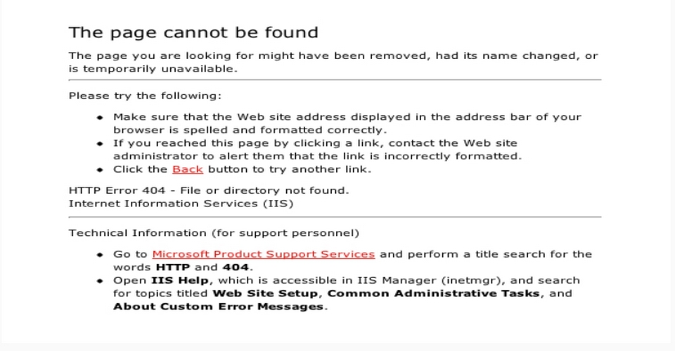 Ошибка 404 что это и как исправить?