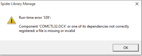 Как исправить ошибку отсутствия файла comctl32.dll