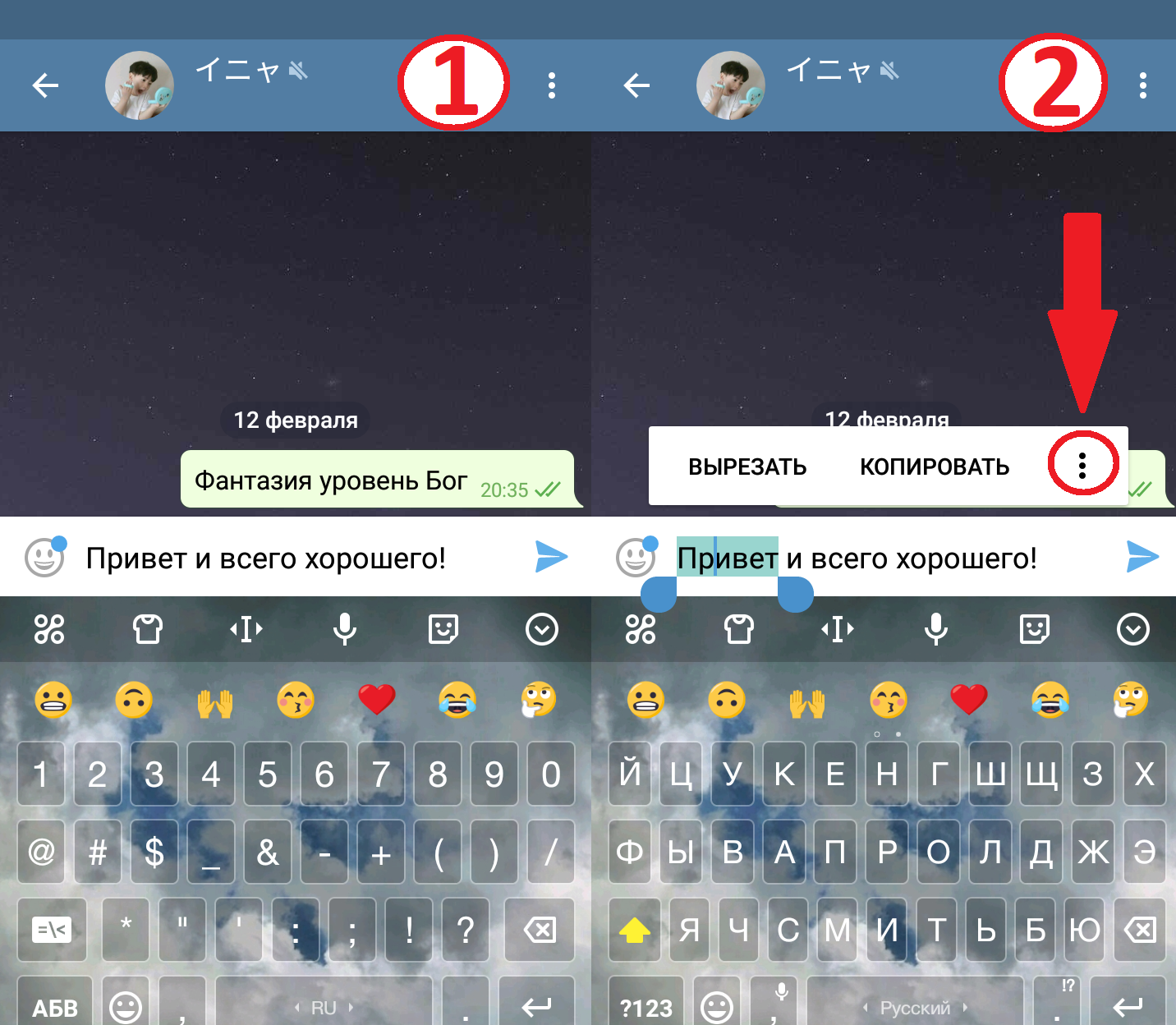 Как настроить меню в телеграмм русское фото 119
