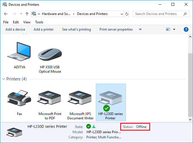 Почему компьютер может не видеть принтер
