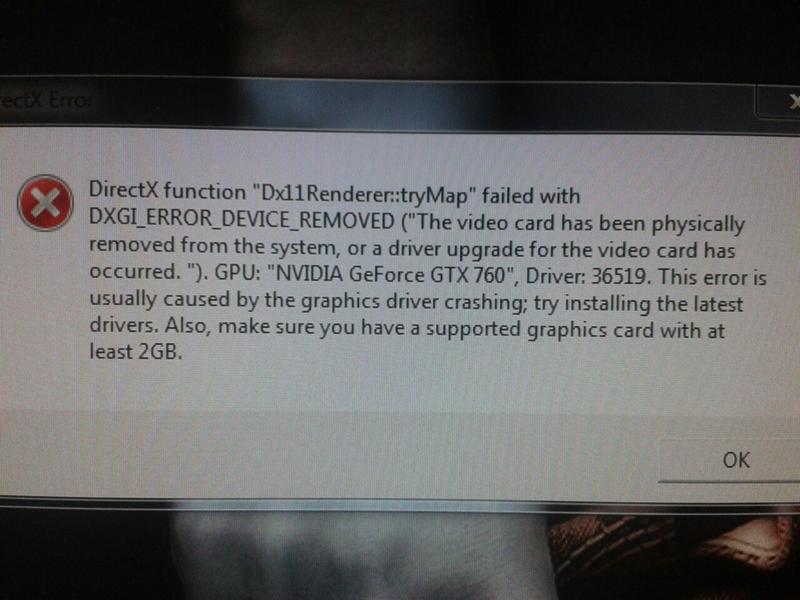 Failed to create d3d device как исправить - все о windows 10
