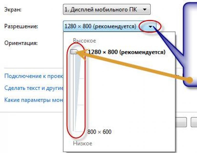 Как уменьшить изображение на экране