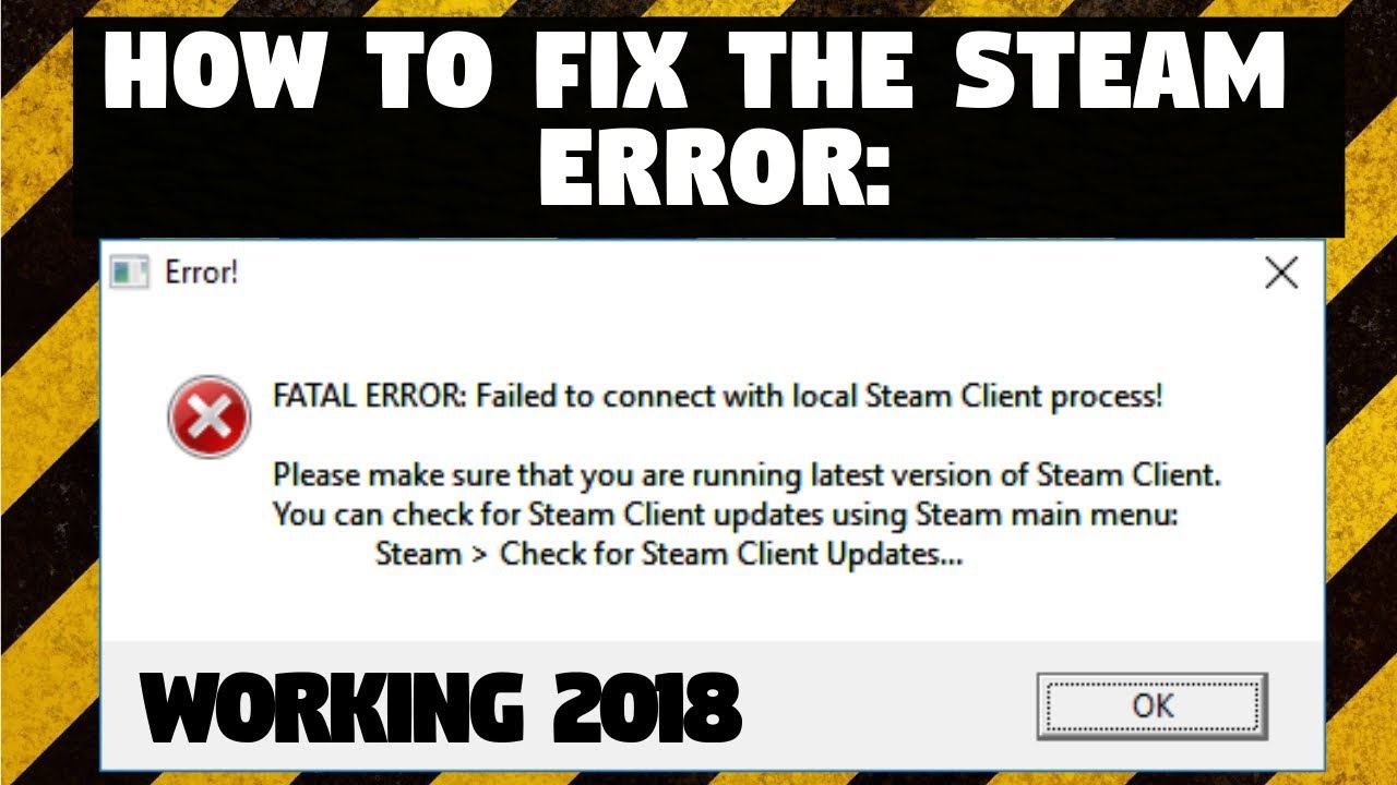 Fatal error failed to connect