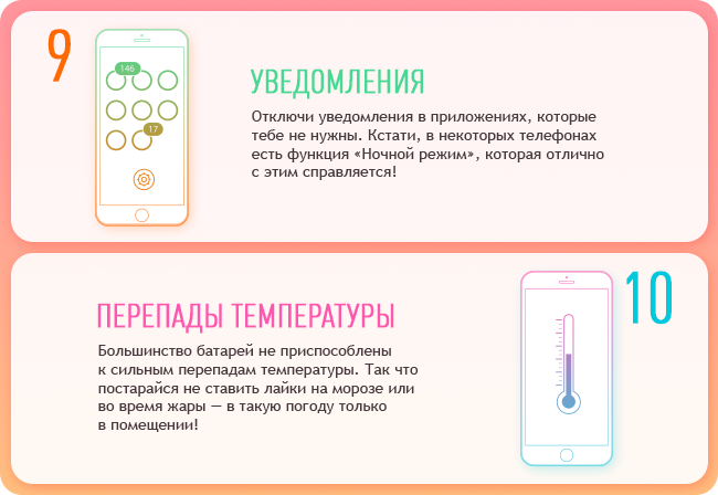 12 причин, которые быстро "убивают" батарейку вашего смартфона