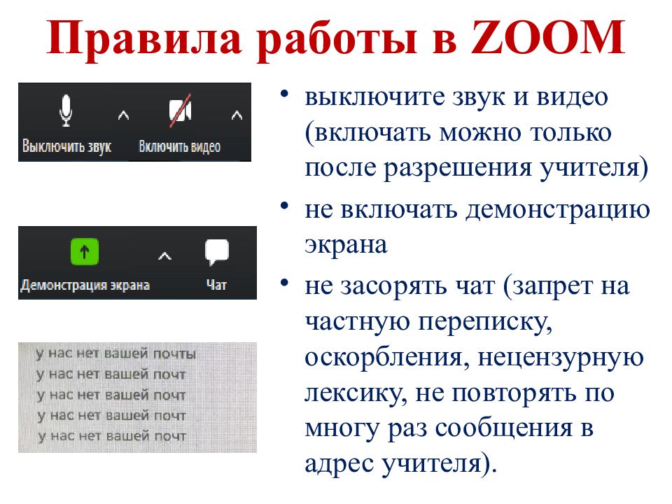 Запрещенный чат. Правила работы в Zoom. Zoom презентация. Памятка по работе в зум. Правила работы в зум для учеников.