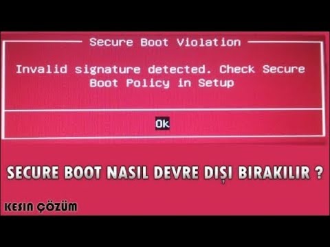 Как исправить ошибку secure boot violation на ноутбуке
