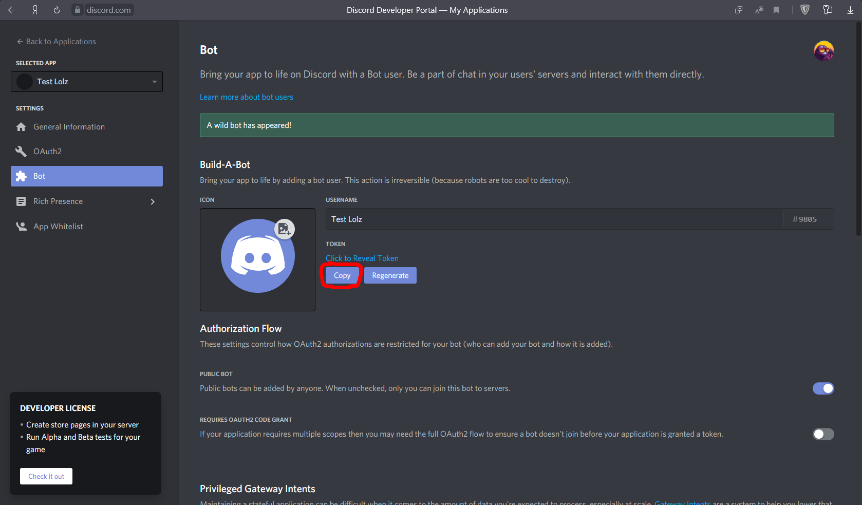 Обнаружено новое место авторизации в discord