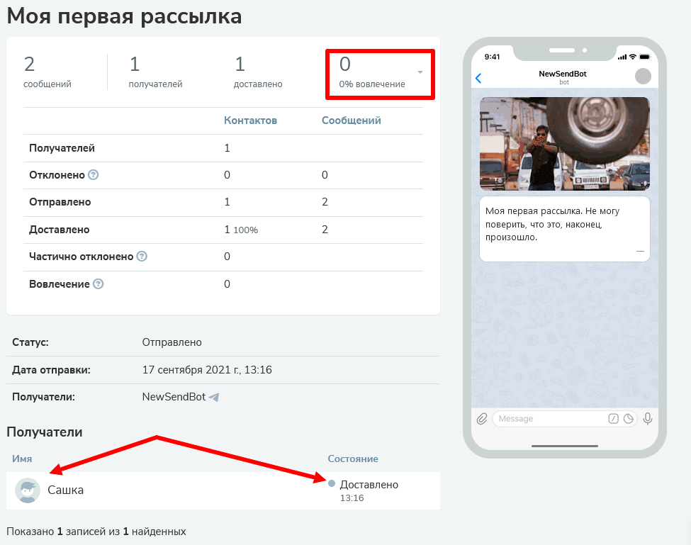 Как правильно сделать массовую рассылку в telegram