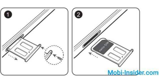 Как правильно вставить симку в телефон samsung без ключа