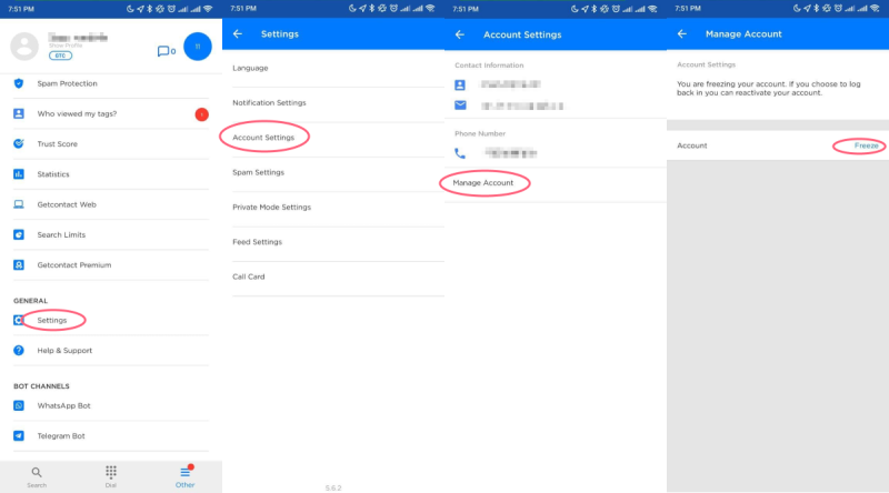 Как удалить свой номер из программы getcontact - как удалиться из гетконтакта